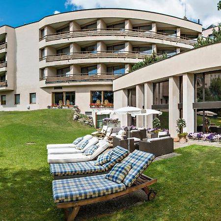 Quadratscha Alpenhotel Samedan Esterno foto
