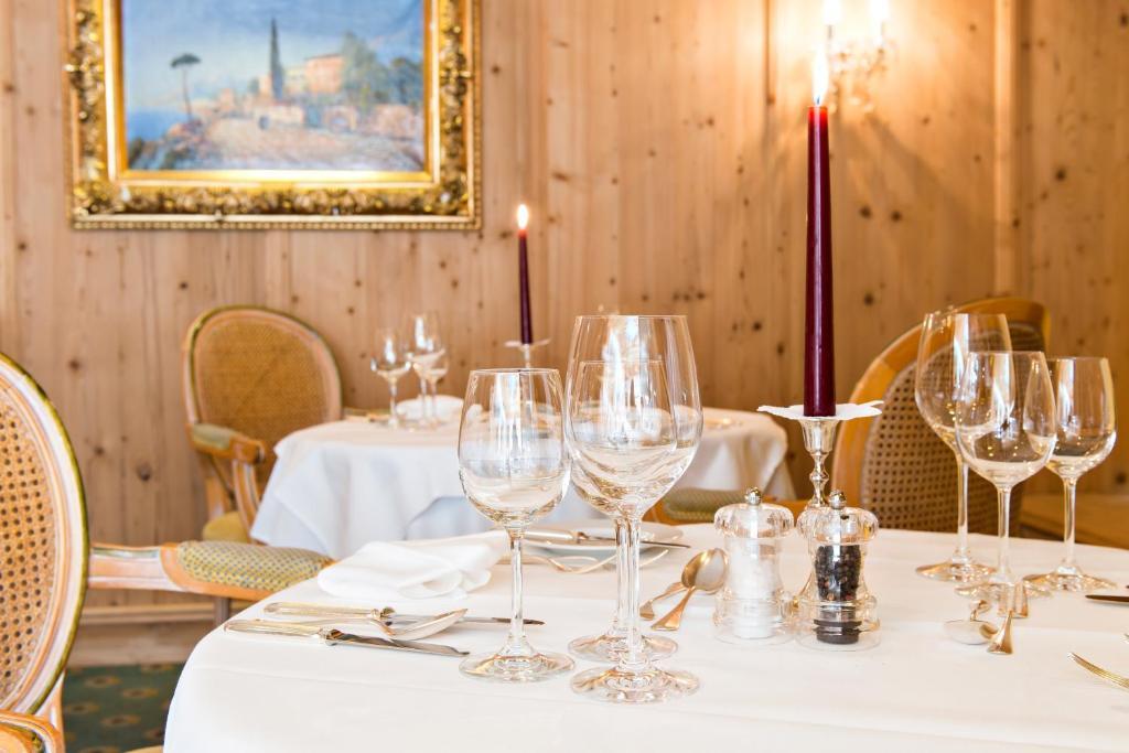 Quadratscha Alpenhotel Samedan Esterno foto