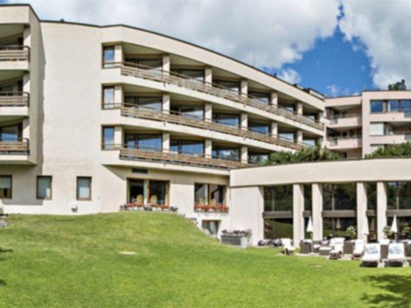 Quadratscha Alpenhotel Samedan Esterno foto