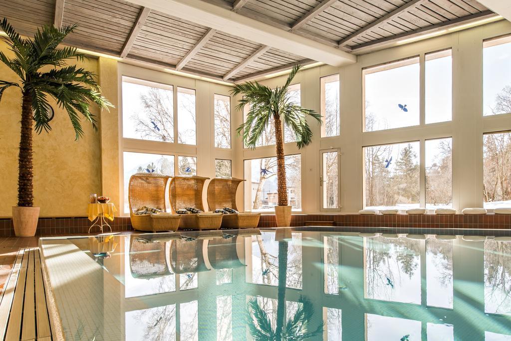 Quadratscha Alpenhotel Samedan Esterno foto