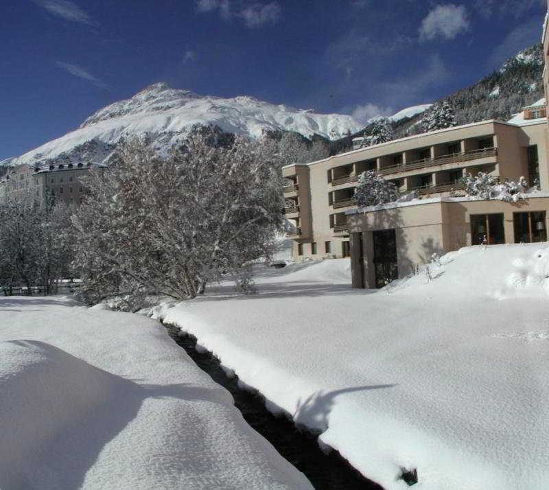 Quadratscha Alpenhotel Samedan Esterno foto