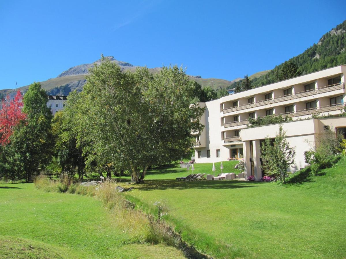 Quadratscha Alpenhotel Samedan Esterno foto